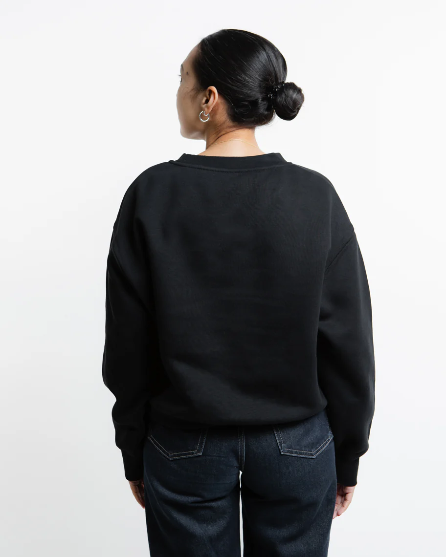 Cropped Roastery Crew Sweatshirt - Image 2